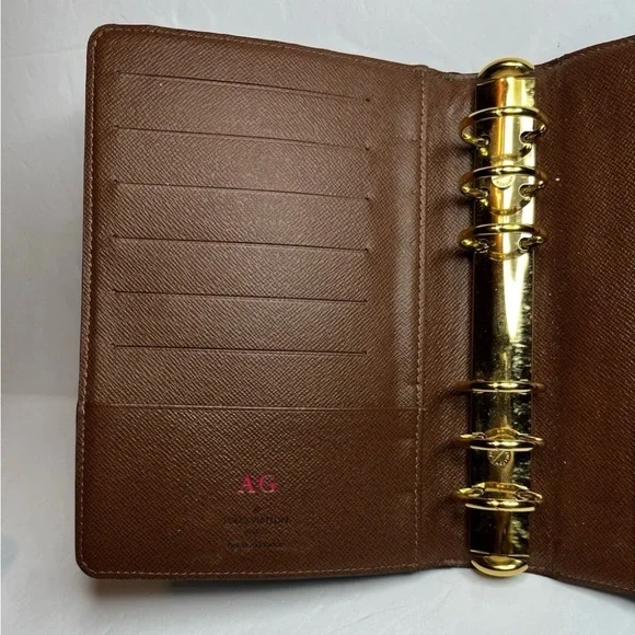 #24. Authentic Louis Vuitton Monogram Agenda MM